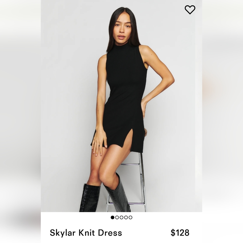 Reformation Skylar Knit Dress